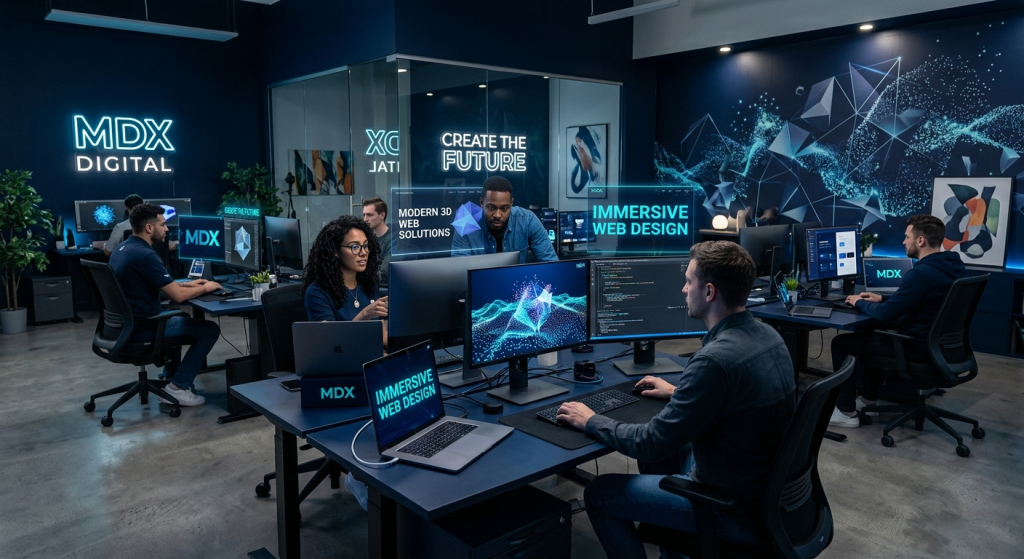 3d web design agency: when immersive websites create real business value