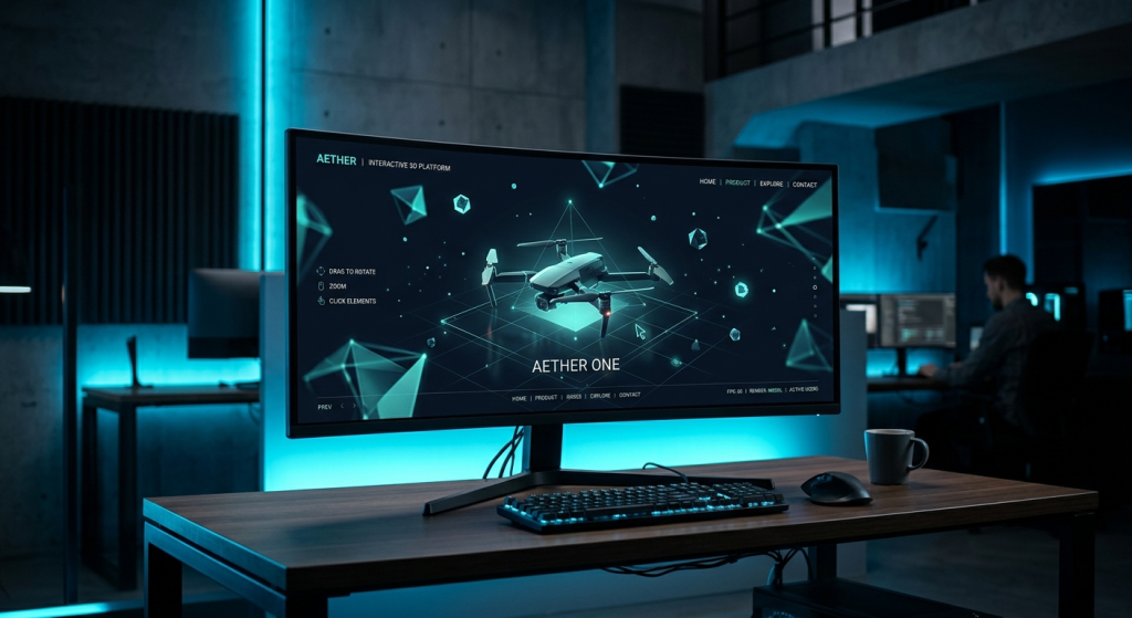 Interactive 3D Website: Tech, Tradeoffs and Team Decisions
