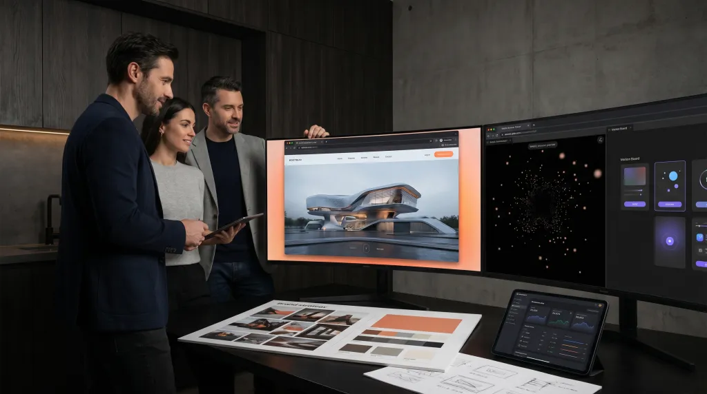 MDX, Formerly Marcelo Design X: An Immersive Digital Studio for Cinematic 3D Websites